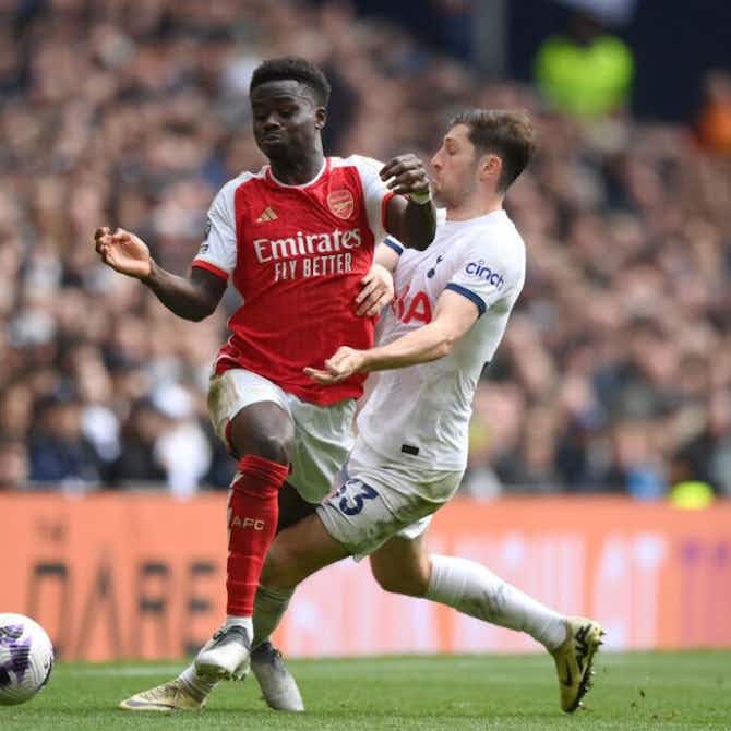 Preview image for 🔴 PL LIVE: Arsenal clinging on against Spurs in north London derby