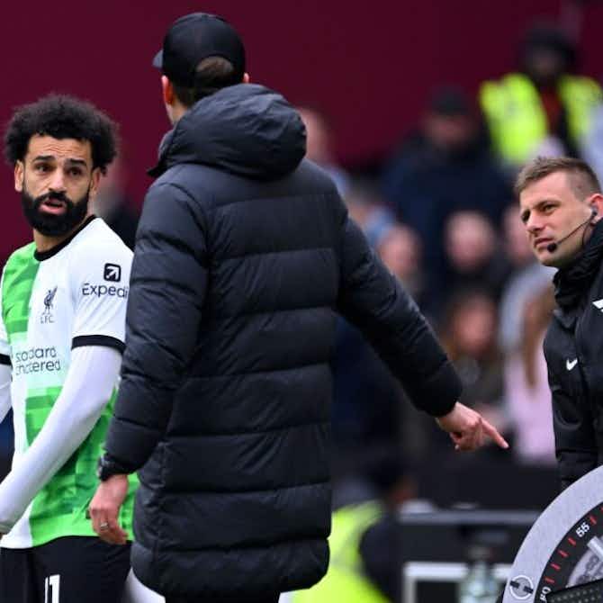 Preview image for 🚨 Liverpool's Mo Salah warns "there will be fire" after Klopp bust up