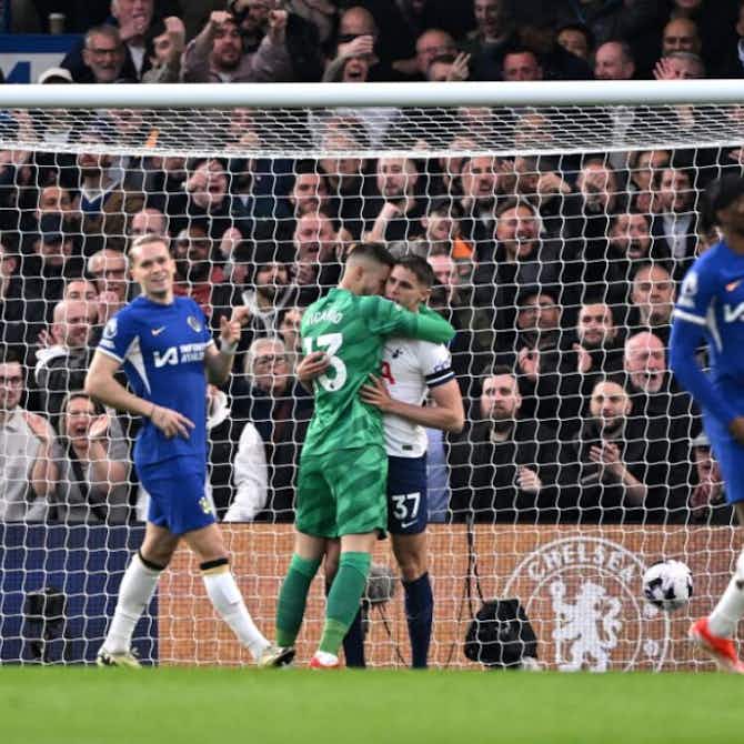 Preview image for 📸 Van de Ven produces superb clearance to deny Chelsea early derby opener