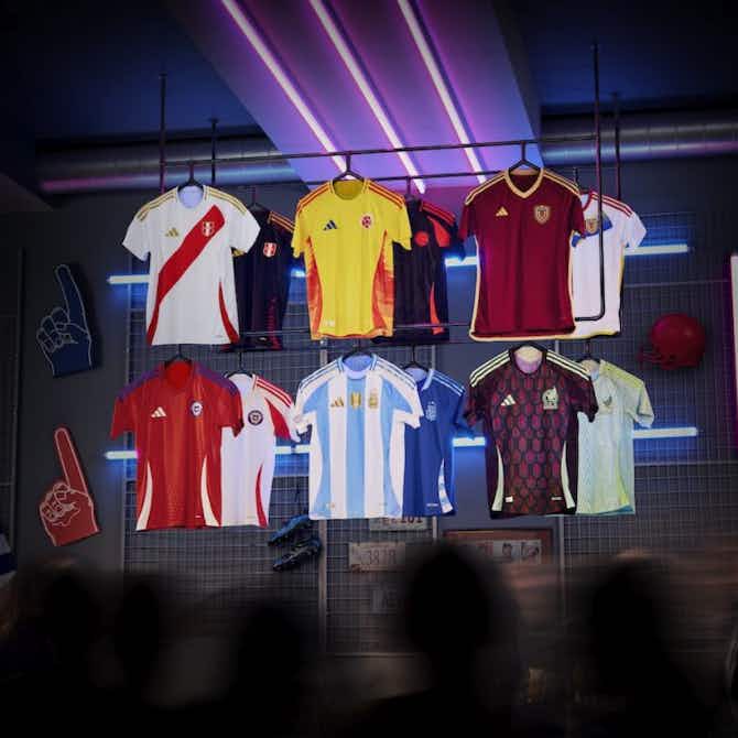 Vorschaubild für 📸 Neue Trikots für Messi und Co.! Fashion-Fiesta für die Copa América