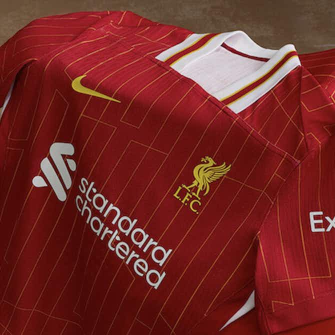 Imagem de visualização para 📸 Retrô + ⚡️! Liverpool lança camisa inspirada em título europeu em Roma