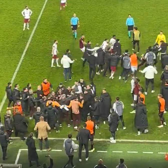 Anteprima immagine per 📸CAOS in Sparta Praga-Galatasaray: maxi-rissa dopo il fischio finale