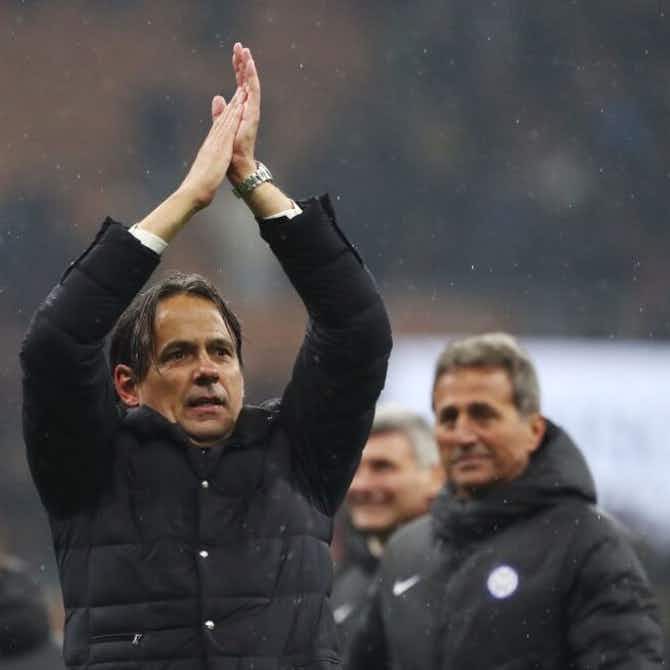 Anteprima immagine per 📝Le emozioni di Inzaghi: "Siamo nella storia dell'Inter, spero che..."