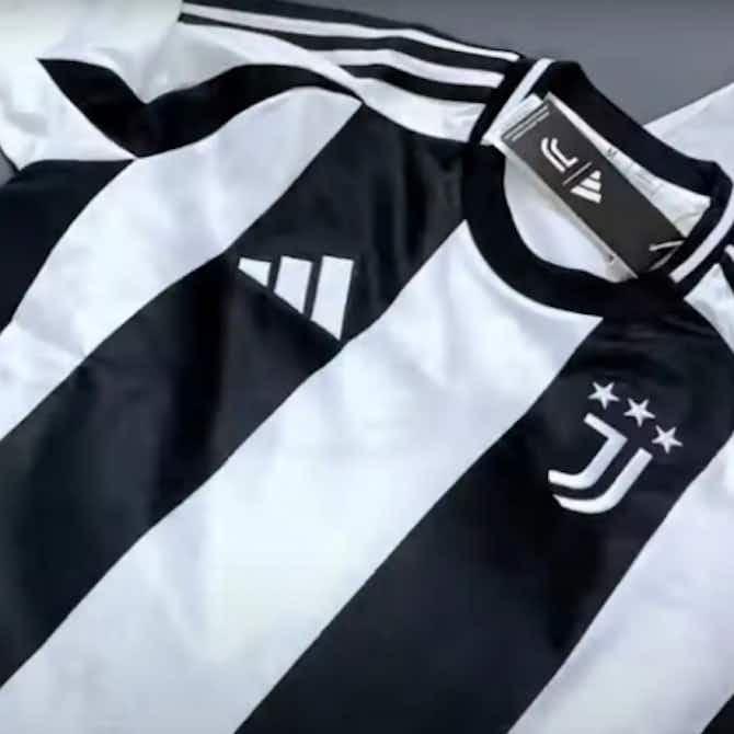 Anteprima immagine per 📸 Juve, ecco le maglie home e third 2024/2025: Zebra vibrante come stemma