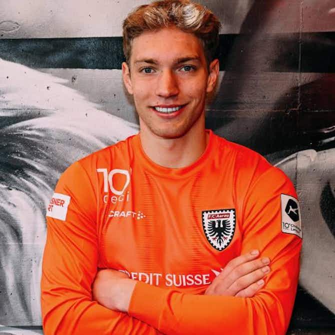 Vorschaubild für De FC Aarau verlängert mit seinem Stammgoalie