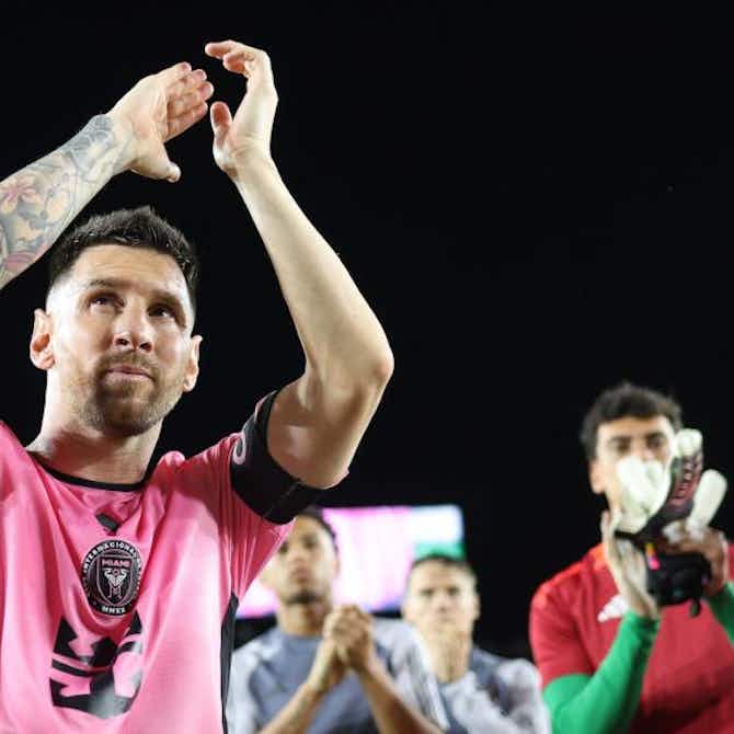 Vorschaubild für Nächste Show: Messi stellt bei Miami-Kantersieg zwei Rekorde auf