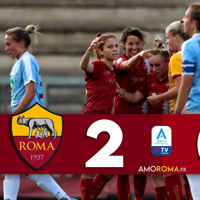 Image d'aperçu pour AS Roma 2 – 0 Pomigliano : La Roma commence bien son retour en serie A