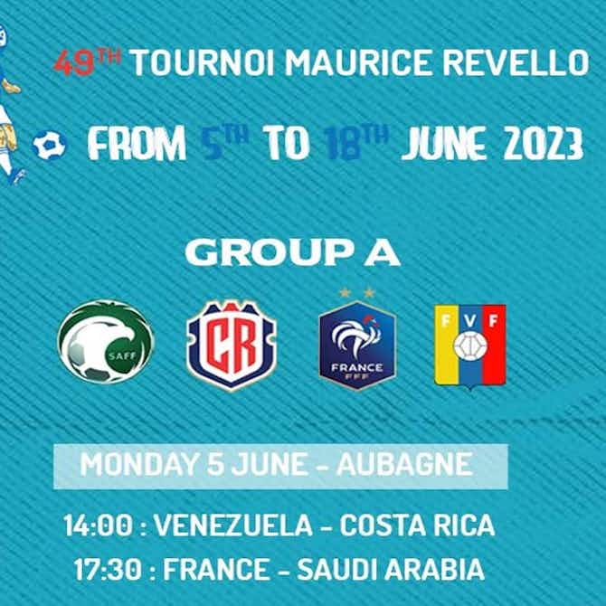 Imagen de vista previa para Torneo Maurice Revello de Francia inicia Edición 49 este lunes con dos partidos