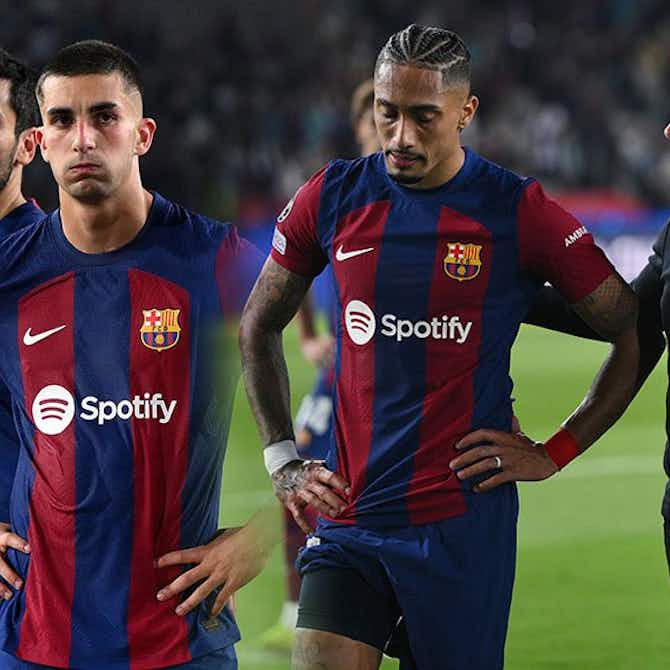 Vorschaubild für „Desaster“: Xavi zieht über Schiri her – Europa-K.o. für Barça „ein harter Schlag“