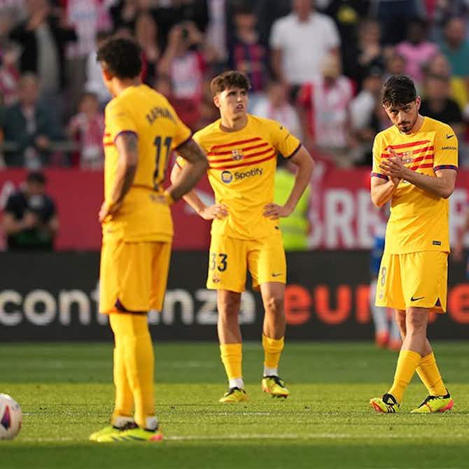 Vorschaubild für Derby-Pleite in Girona: Barça macht Real Madrid zum Meister und verliert Platz zwei