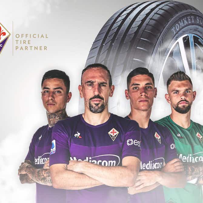 Anteprima immagine per Tomket sarà “Tire Partner” della Fiorentina fino al 2022