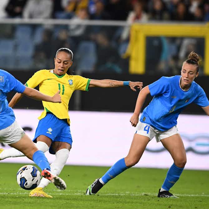 Anteprima immagine per Calcio femminile: il Brasile supera l’Italia per 1-0