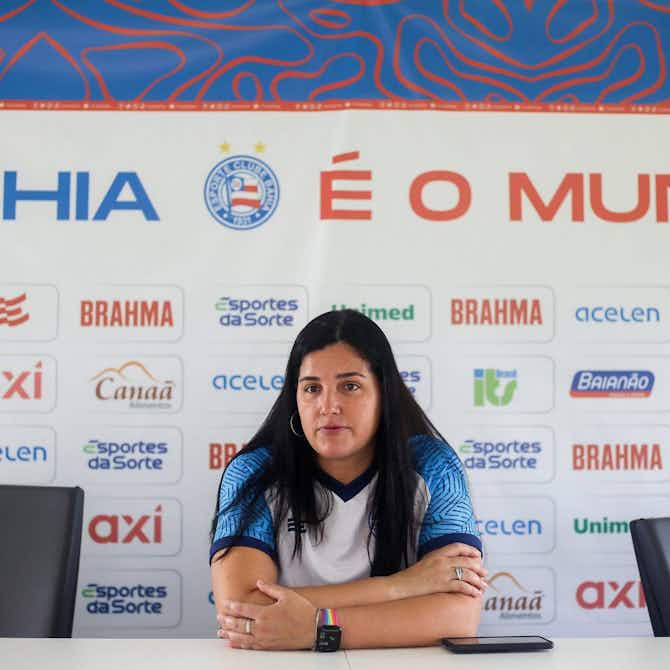Imagem de visualização para Lindsay Camila fala sobre projeto do Bahia para o futebol feminino