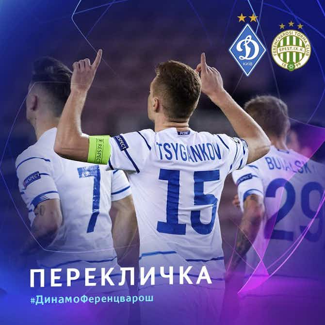 Imagen de vista previa para Dinamo Kiev vs Ferencvaros en vivo online por la sexta jornada de la UEFA Champions League