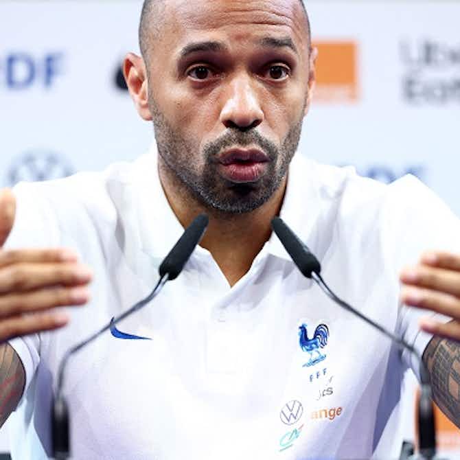 Imagen de vista previa para Thierry Henry se queja del arbitraje del Francia U21 vs Bosnia-Herzegovina