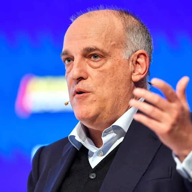 Preview image for La Liga president Javier Tebas: ‘Ligue 1 needs to work more on its brand.’
