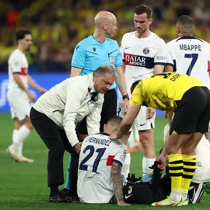 Preview image for Lucas Hernandez to attend Champions League semi-final after suffering ACL rupture