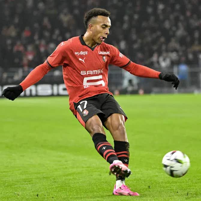 Preview image for Rennes predicted XI vs Brest: Adrien Truffert and Desiré Doué to return