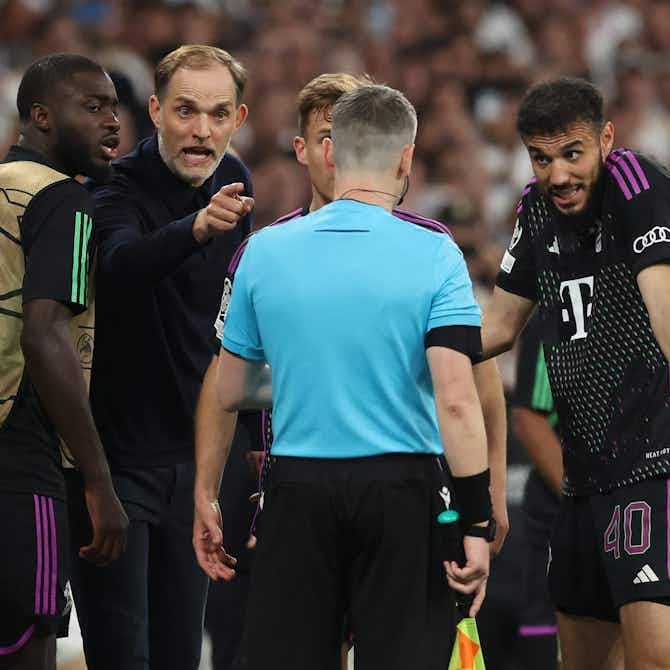 Preview image for “It’s a disaster.” – Thomas Tuchel speaks out on the VAR controversy during Bayern Munich’s defeat to Real Madrid