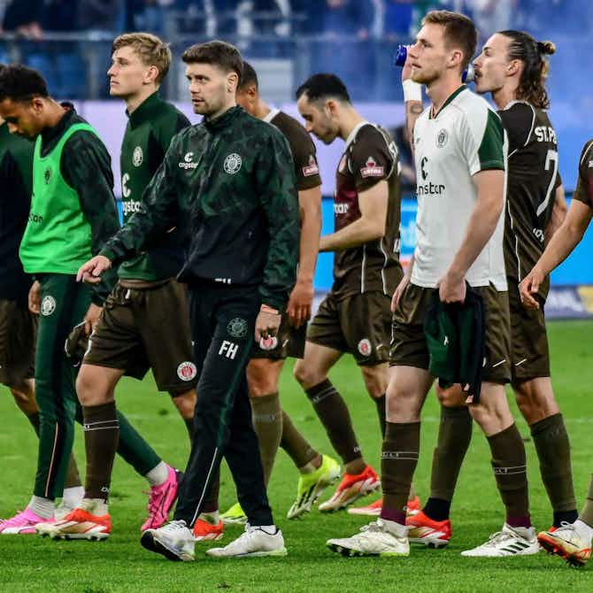 Vorschaubild für "Nicht ans Leistungsmaximum": St. Pauli lässt Matchball im Derby liegen