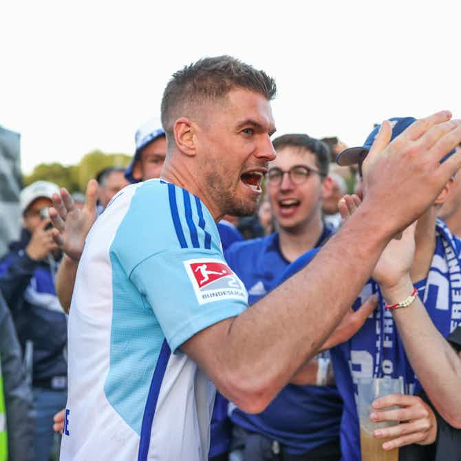 Vorschaubild für Schalke gerettet: Klassenerhalt für Terodde "nicht selbstverständlich“