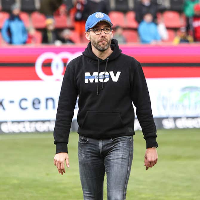 Vorschaubild für MSV Duisburg: Trainer Boris Schommers offenbar vor dem Aus