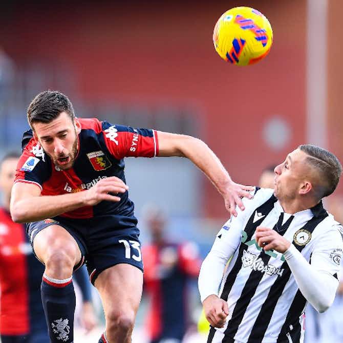 Imagen de vista previa para Sigue sin ganar: Genoa de Pablo Galdames igualó ante Udinese