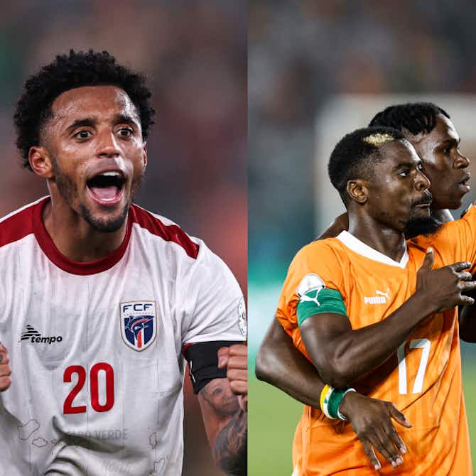Imagen de vista previa para Costa de Marfil y Cabo Verde avanzaron en la Copa África