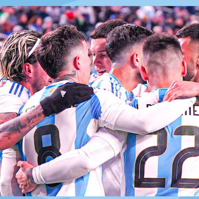 Imagen de vista previa para La Selección Argentina no perdonó a El Salvador y terminó floreándose