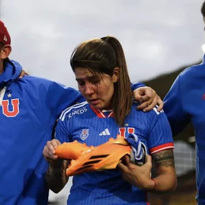 Imagen de vista previa para Carla Guerrero se quiebra hasta las lágrimas por la eliminación de Universidad de Chile: «Al hincha le digo que lo siento»