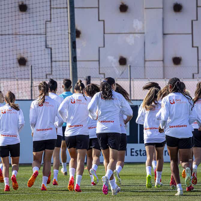 Preview image for BEST PHOTOS FROM VALENCIA CF FEMENINO'S TRAINING SESSION 25/4/2024