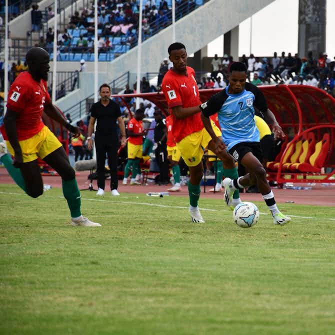 Imagen de vista previa para Botswana golpeó en el final y se llevó un valioso triunfo ante Guinea