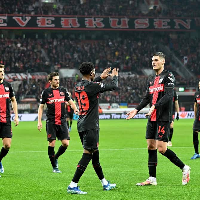 Imagen de vista previa para Bayer Leverkusen goleó a Molde y es el único puntaje ideal de la Europa League