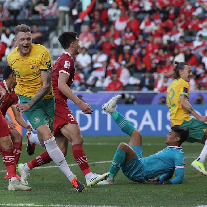 Imagen de vista previa para Australia goleó a Indonesia y está en cuartos de final de la Copa Asiática