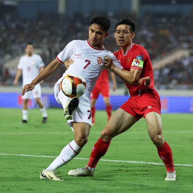 Imagen de vista previa para ¡En Hanoi Indonesia goleó a Vietnam y clasificó a Copa Asia 2027!