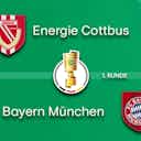 Preview image for Energie Cottbus take on giants Bayern München