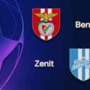 Preview image for Zenit look to overcome Benfica to advance