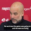 Preview image for Guardiola's bizarre reason City 'got lucky' in Forest win