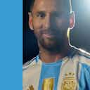 Preview image for Argentina & Messi unveil new home kit inspired by 2022 World Cup title
