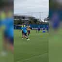 Preview image for Diego Costa's first Grêmio training session