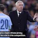 Preview image for Ancelotti fires back at Bernardo Silva's 'weird team' claim
