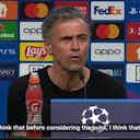 Preview image for Luis Enrique's analyisis of PSG defeat in first leg against Dortmund