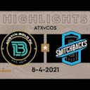 Preview image for 8/4/21 Switchbacks FC @ Bold FC Highlights