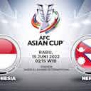 Pratinjau gambar untuk Link Live Streaming AFC Asian Cup Qualification 2023 Timnas Indonesia vs Nepal di Vidio