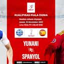 Pratinjau gambar untuk Link Live Streaming Yunani vs Spanyol di Kualifikasi Piala Dunia 2022