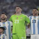 Imagen de vista previa para Selección Argentina: El Dibu Martínez se emocionó hasta las lágrimas, cuando cantó el himno argentino