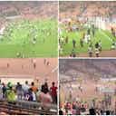 Preview image for World Cup: Angry Nigeria fans storm pitch after Ghana defeat