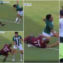 Preview image for Most bizarre red card? Argentine footballer sent off for falling on opponent