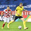 Imagem de visualização para O promissor Kulusevski anotou seu primeiro gol pela seleção sueca – que venceu a Croácia