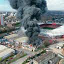 Imagem de visualização para Incêndio ao lado do estádio do Southampton causa adiamento de jogo da Championship